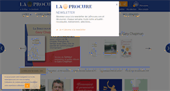 Desktop Screenshot of laprocure.com